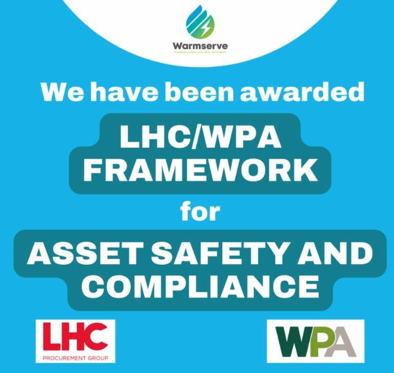 Warmserve LHC/WPA Framework award Asset Safety And Compliance
